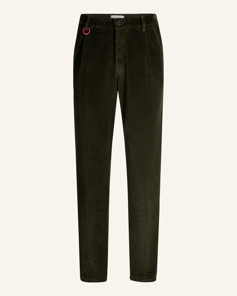 JOOP! Cordhose Loose Fit Oliv