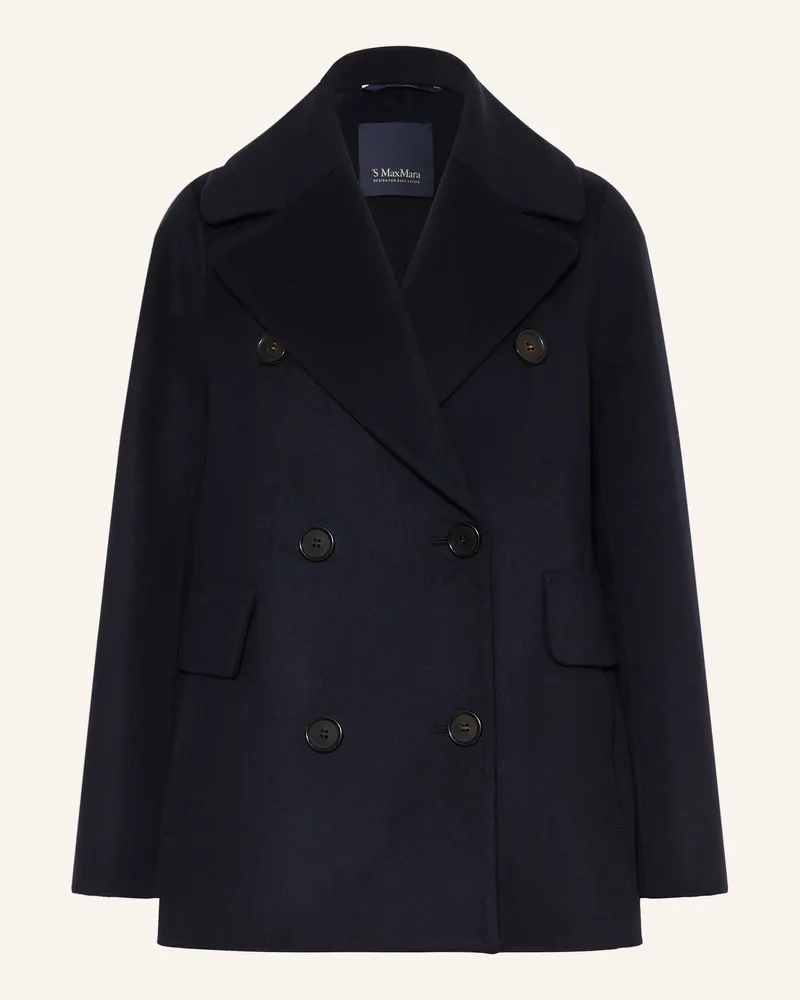 Max Mara Cabanjacke Camilla blau Dunkelblau