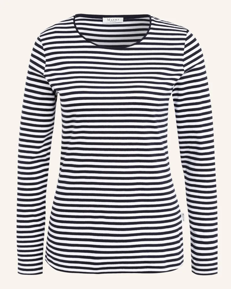 Maerz Longsleeve blau Dunkelblau