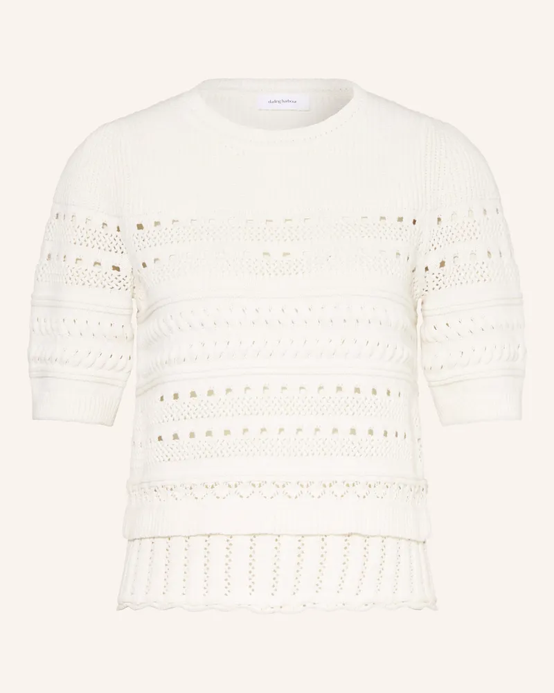 Darling Harbour Strickbluse weiss White