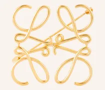 Brosche Anagram gold