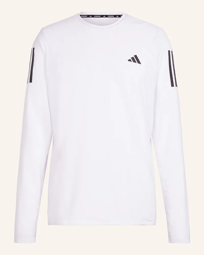 adidas Laufshirt OWN THE RUN Weiss