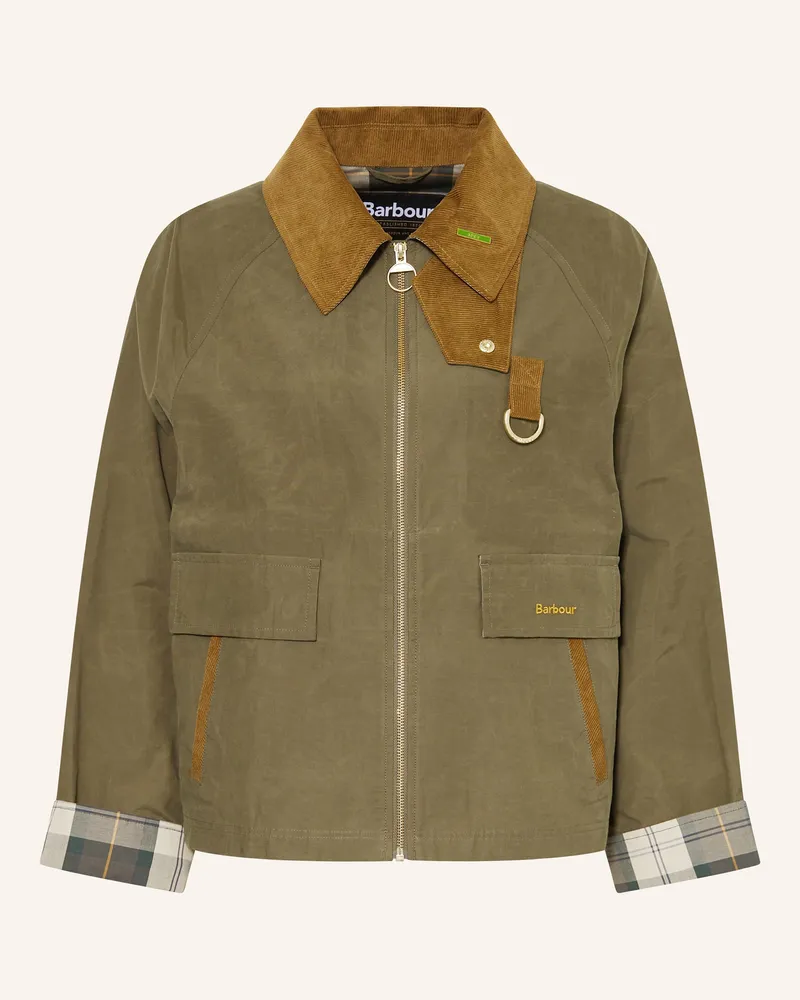 Barbour Jacke Icons Spey gruen Grün