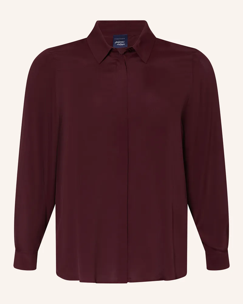 Marina Rinaldi Hemdbluse BETTY Dunkelrot