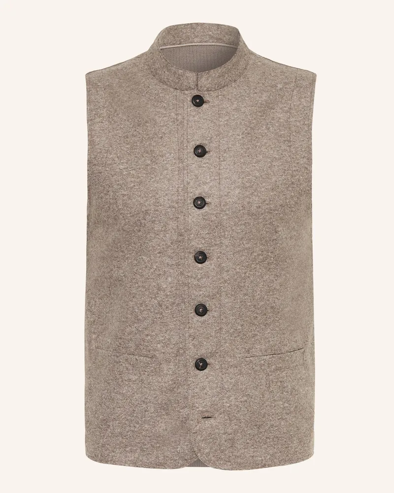Maerz Strickweste beige Braun