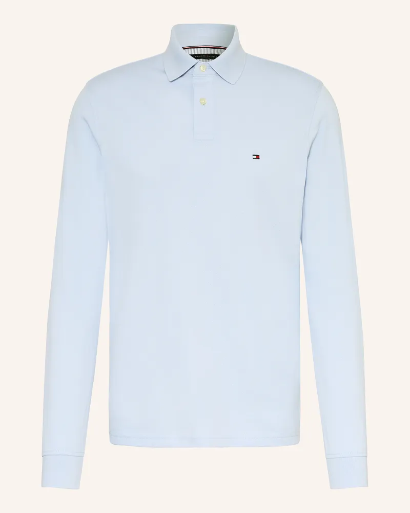 Tommy Hilfiger Piqué-Poloshirt Regular Fit Hellblau