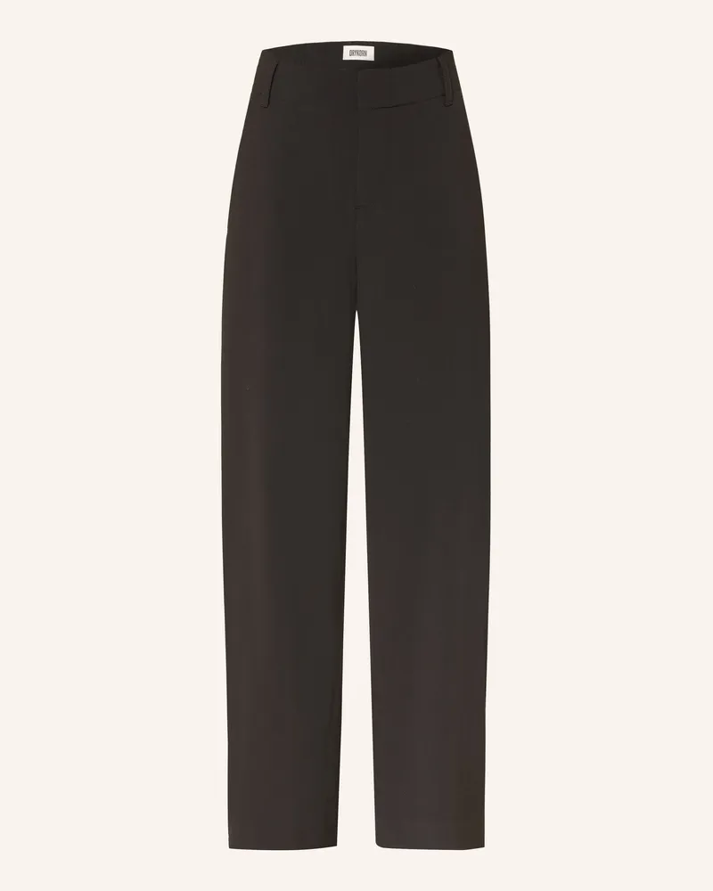Drykorn Marlenehose Dutiful schwarz Schwarz