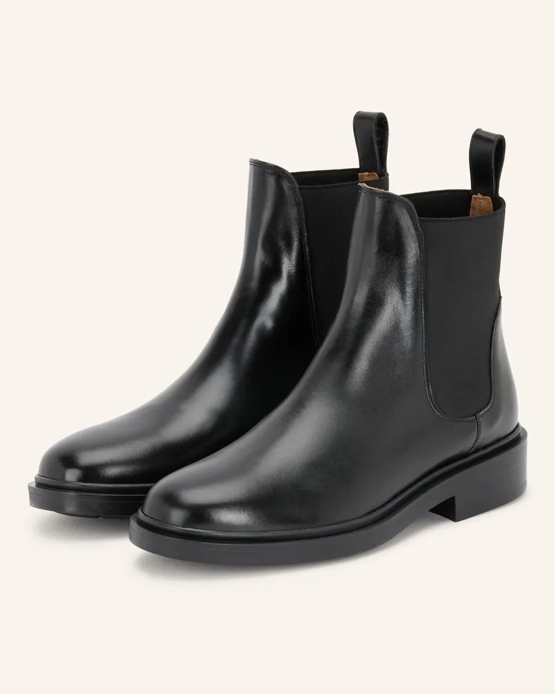 Flattered Chelsea-Boots Fiona schwarz Schwarz