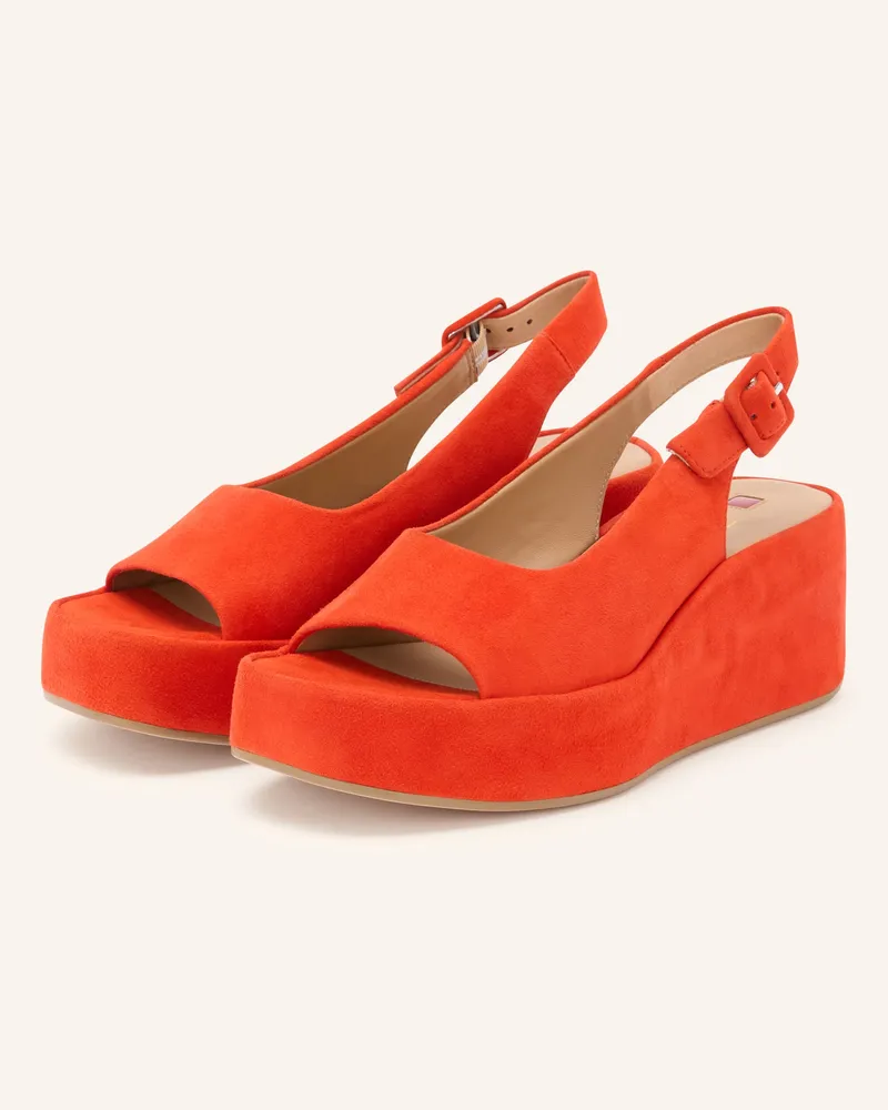 Högl Plateau-Wedges orange Rot