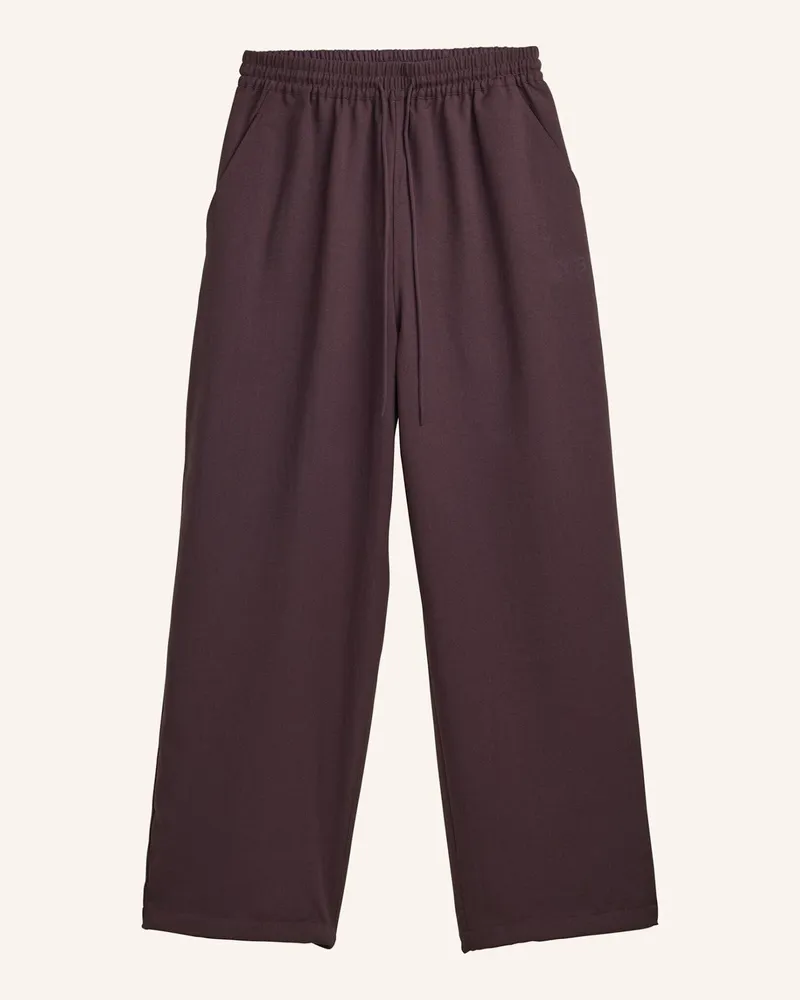 Y-3 Y-3 3-Streifen Trainingshose rot Rot