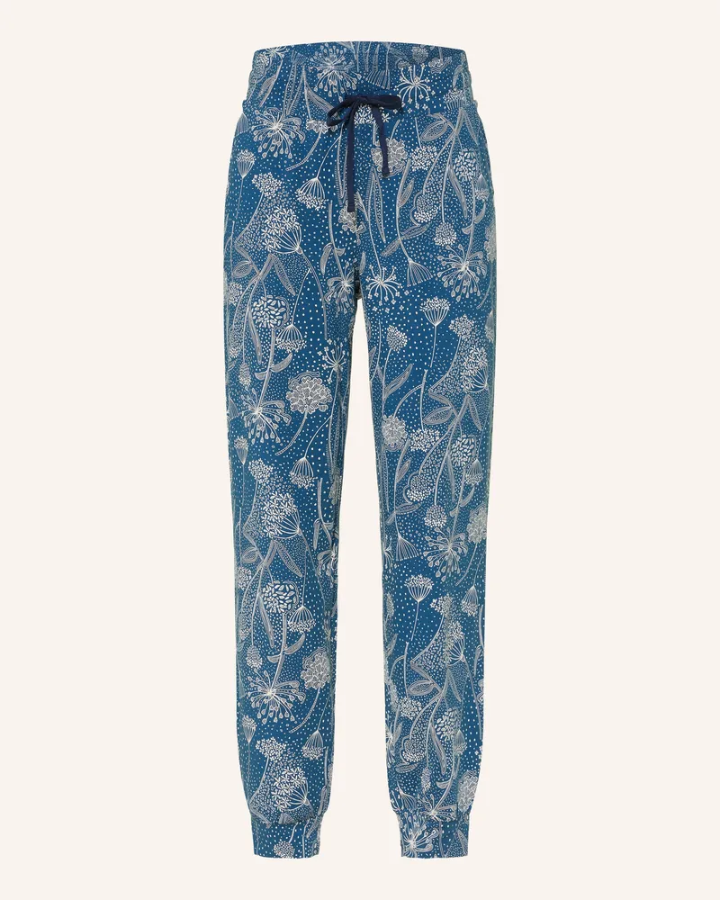Jockey Schlafhose blau Blau