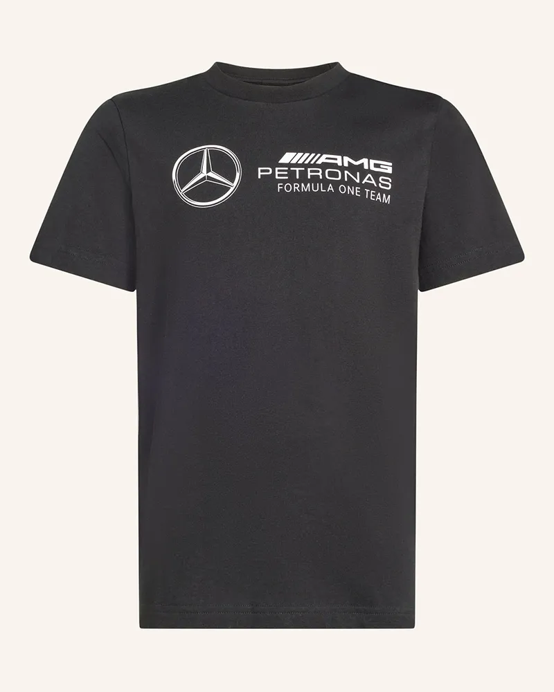 adidas T-Shirt MERCEDES - AMG PETRONAS FORMEL-1-TEAM DNA-GRAFIK Schwarz
