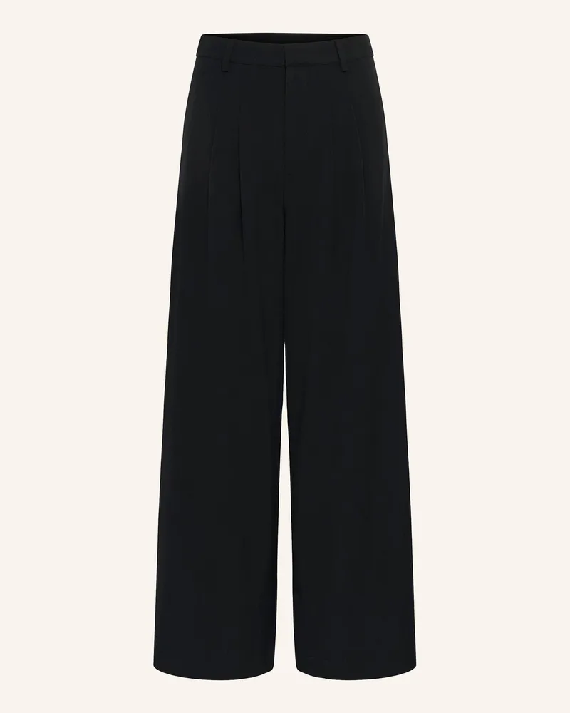 My Essential Wardrobe Marlenehose Mmwhace schwarz Schwarz