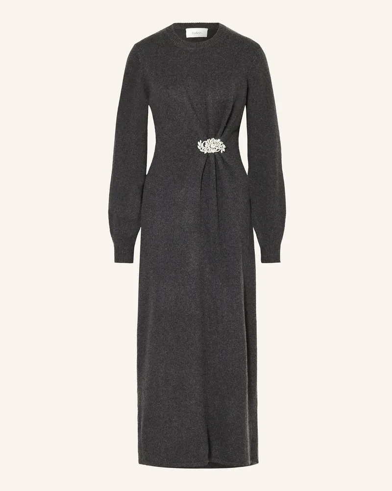 ba&sh Strickkleid CYNTHIA Dunkelgrau