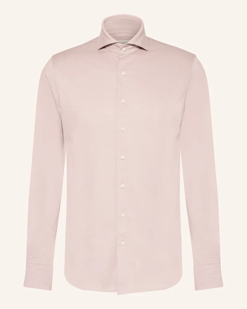 Profuomo Hemd Slim Fit Rosé
