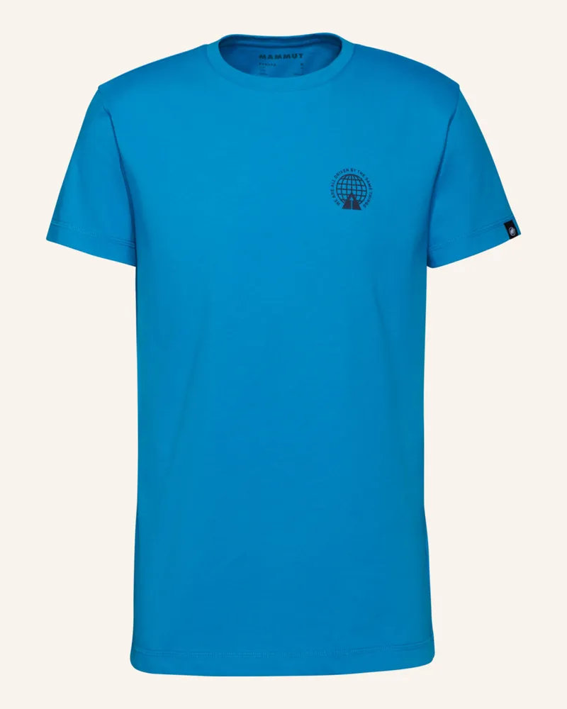 Mammut T-Shirt MASSONE EMBLEMS Blau
