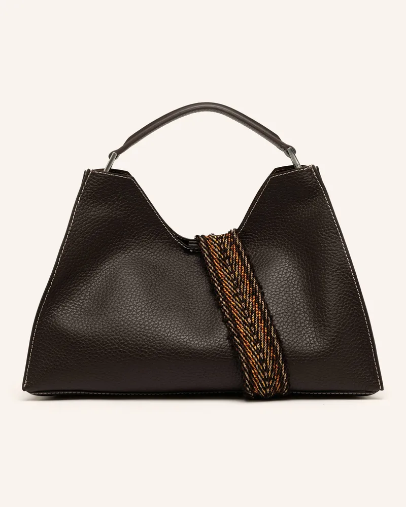 Gianni Chiarini Handtasche AURORA mit Pouch Dunkelbraun