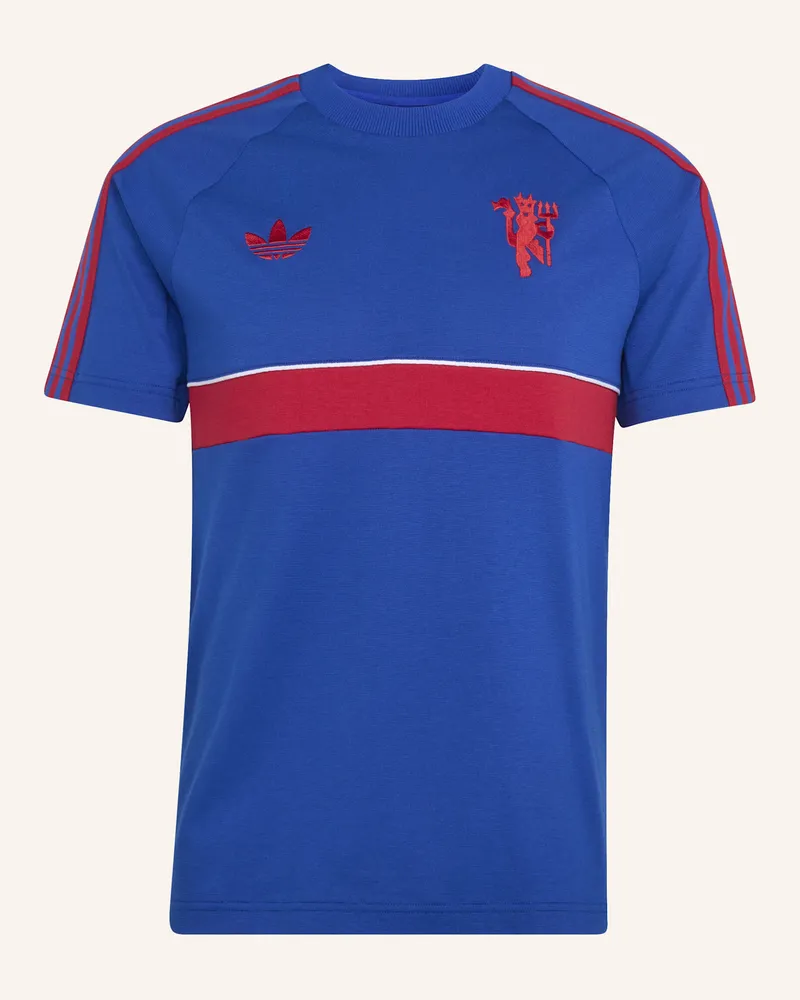 adidas Manchester United Originals T-Shirt blau Blau
