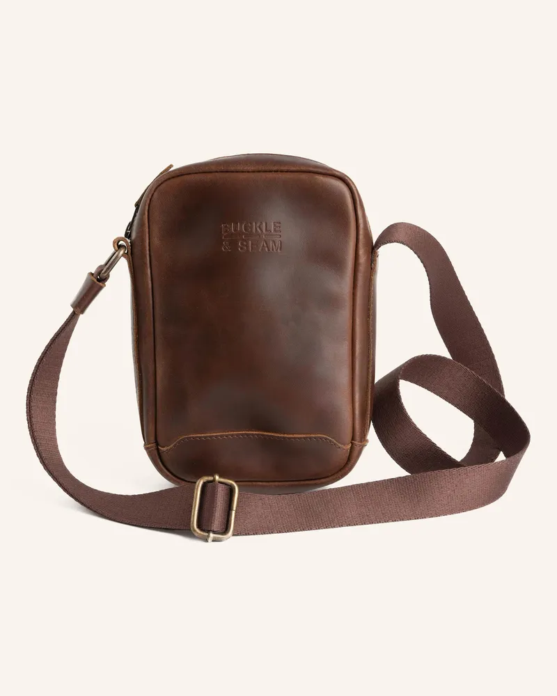 Buckle & Seam Umhängetasche RUNNER Braun