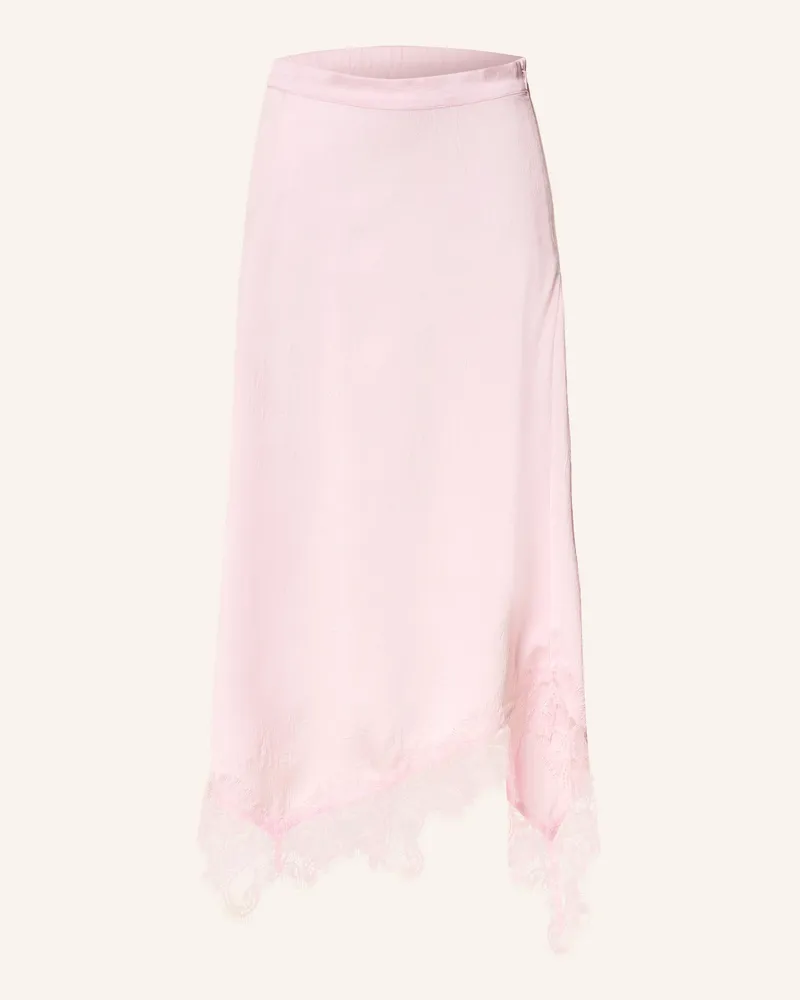 Baum und Pferdgarten Rock Sophie Mit Spitze rosa Hellrosa