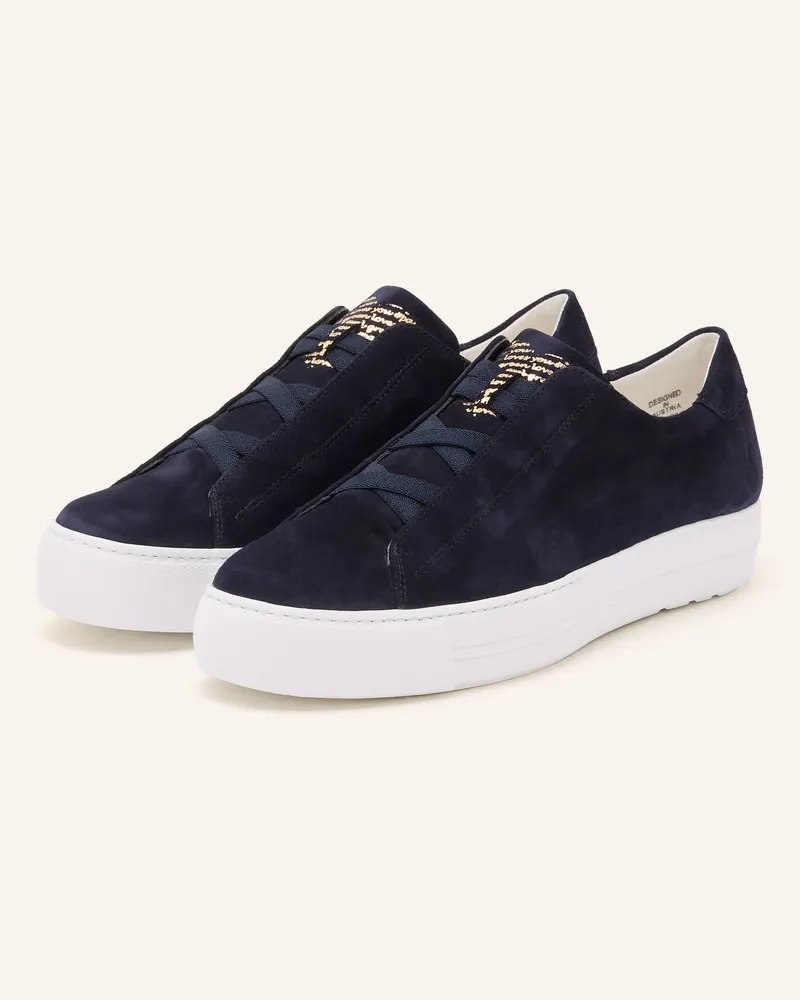 paul green Sneaker blau Dunkelblau