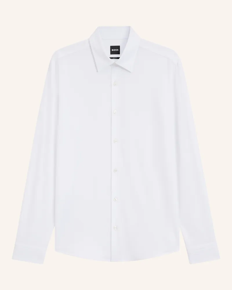 HUGO BOSS Casual Hemd P-Roan-K-F-261 Slim Fit weiss Weiss