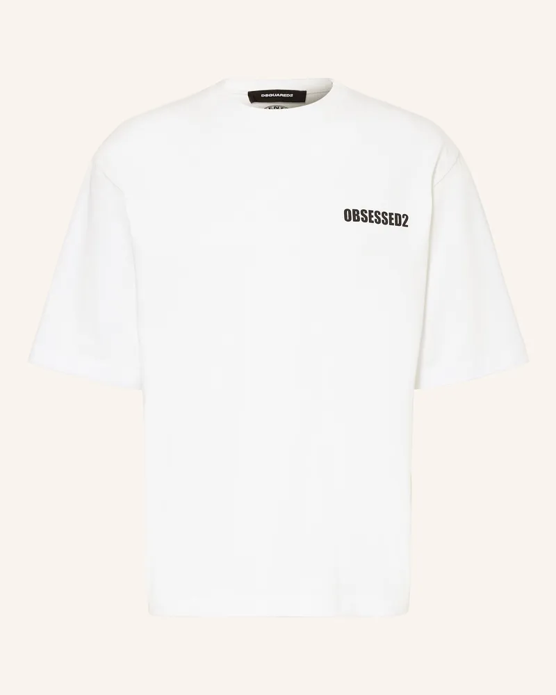 Dsquared2 T-Shirt weiss Weiss