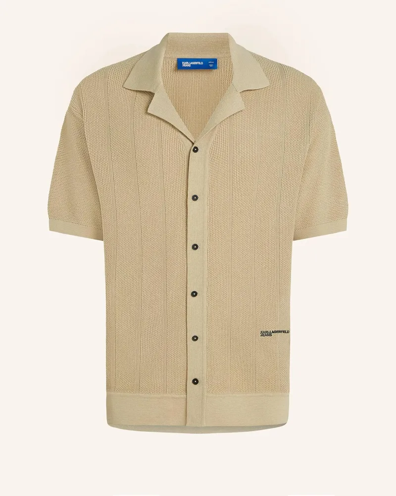 Karl Lagerfeld Poloshirt gruen Beige