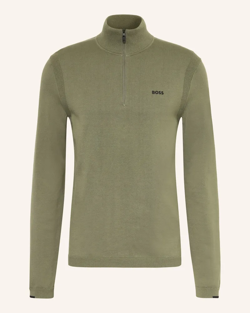 HUGO BOSS Troyer EVER-X Oliv