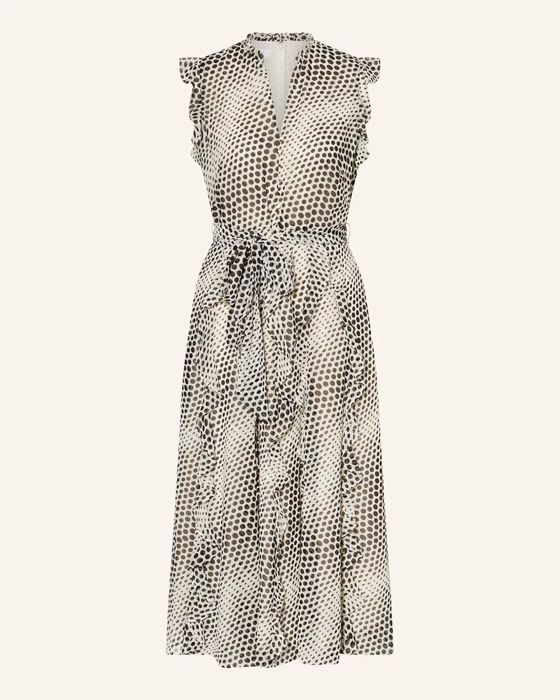 HOBBS London Kleid NINA mit Volants Creme