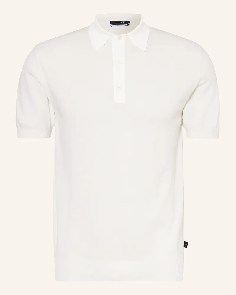Digel Strick-Poloshirt Damy weiss Weiss