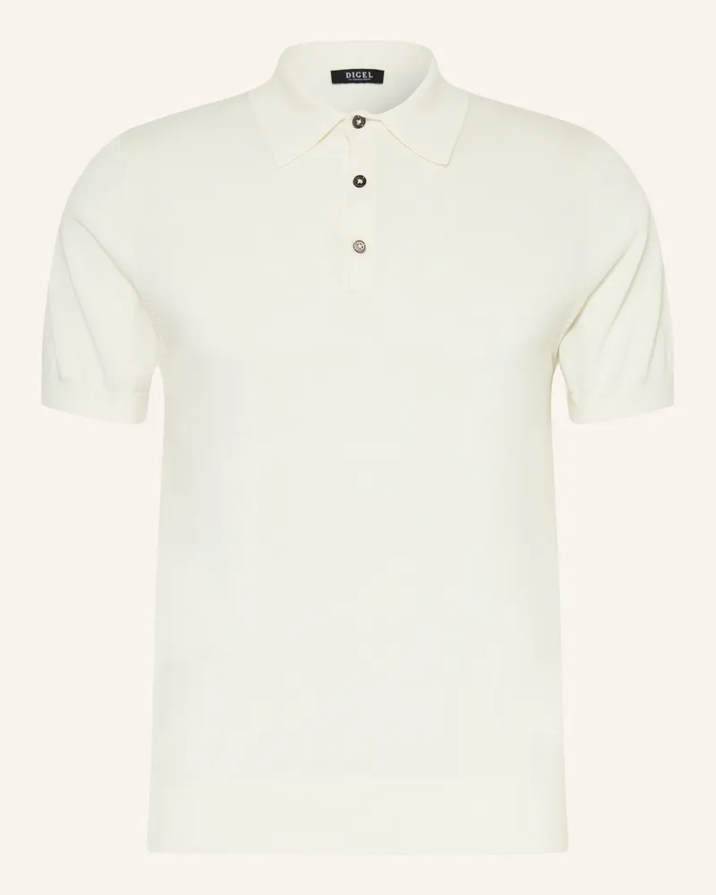 Digel Strick-Poloshirt Damy weiss Weiss
