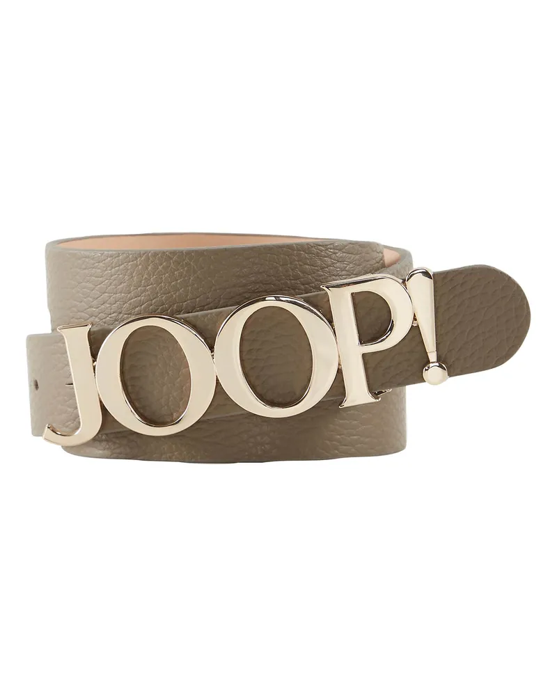 JOOP! Ledergürtel Beige