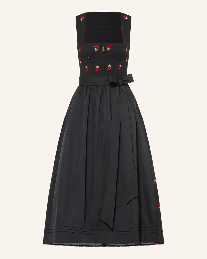 Sportalm Dirndl Monham schwarz Schwarz