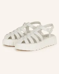 Voile Blanche Plateau-Sandalen GRENELLE - WEISS Weiss