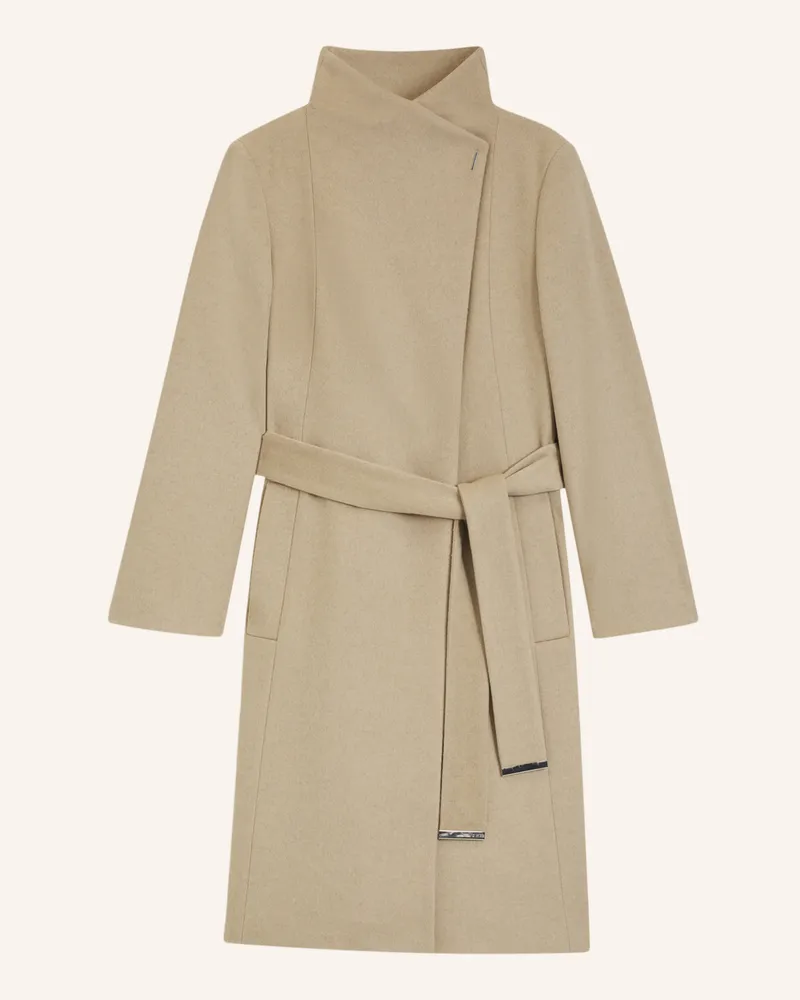HUGO BOSS Wollmantel CALEGAN Beige