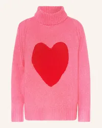 Grace Rollkragenpullover Pink