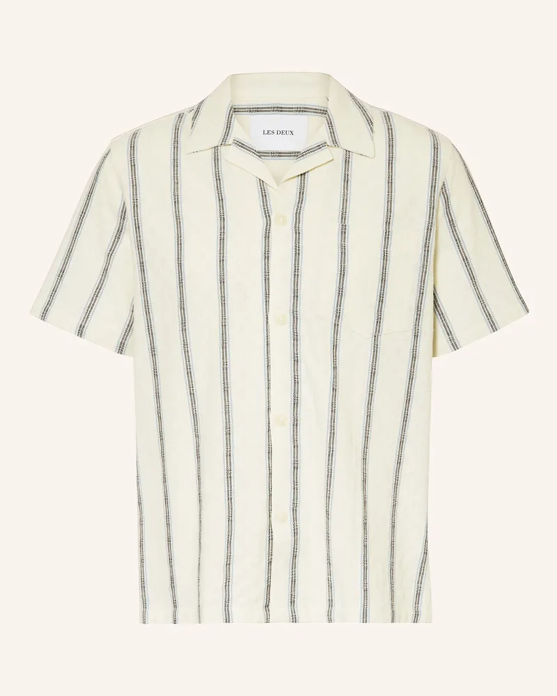 LES DEUX Resorthemd LUKAS Comfort Fit Ecru