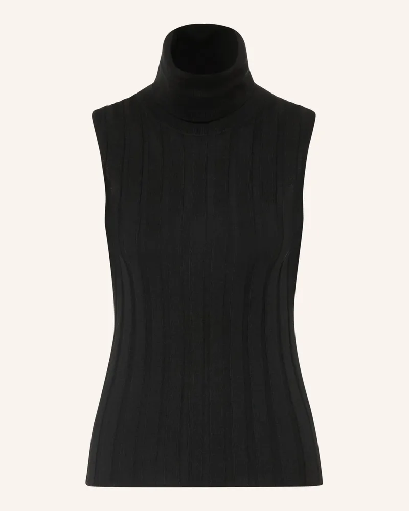 SEM PER LEI Stricktop schwarz Schwarz