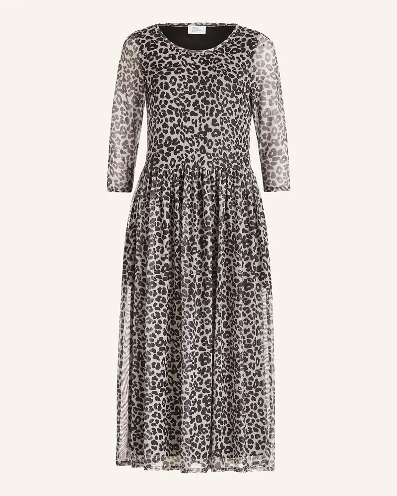 Vera Mont Mesh-Kleid mit 3/4-Arm Grau