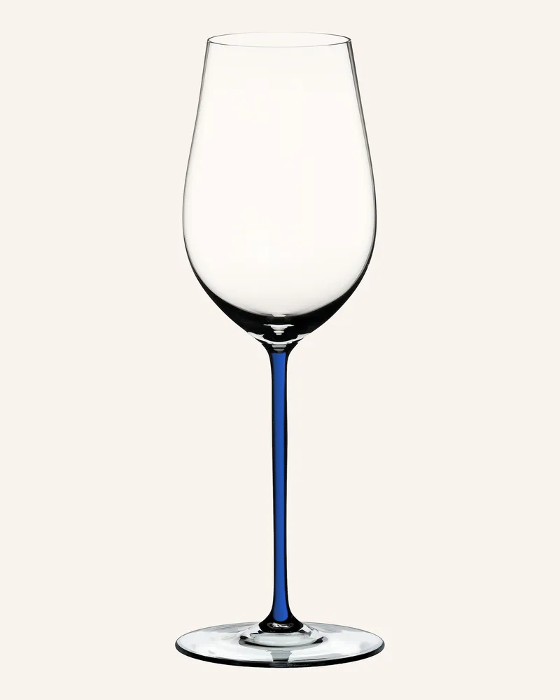 Riedel Weinglas Fatto A Mano By Riedel Riesling/ Zinfandel blau Weiss
