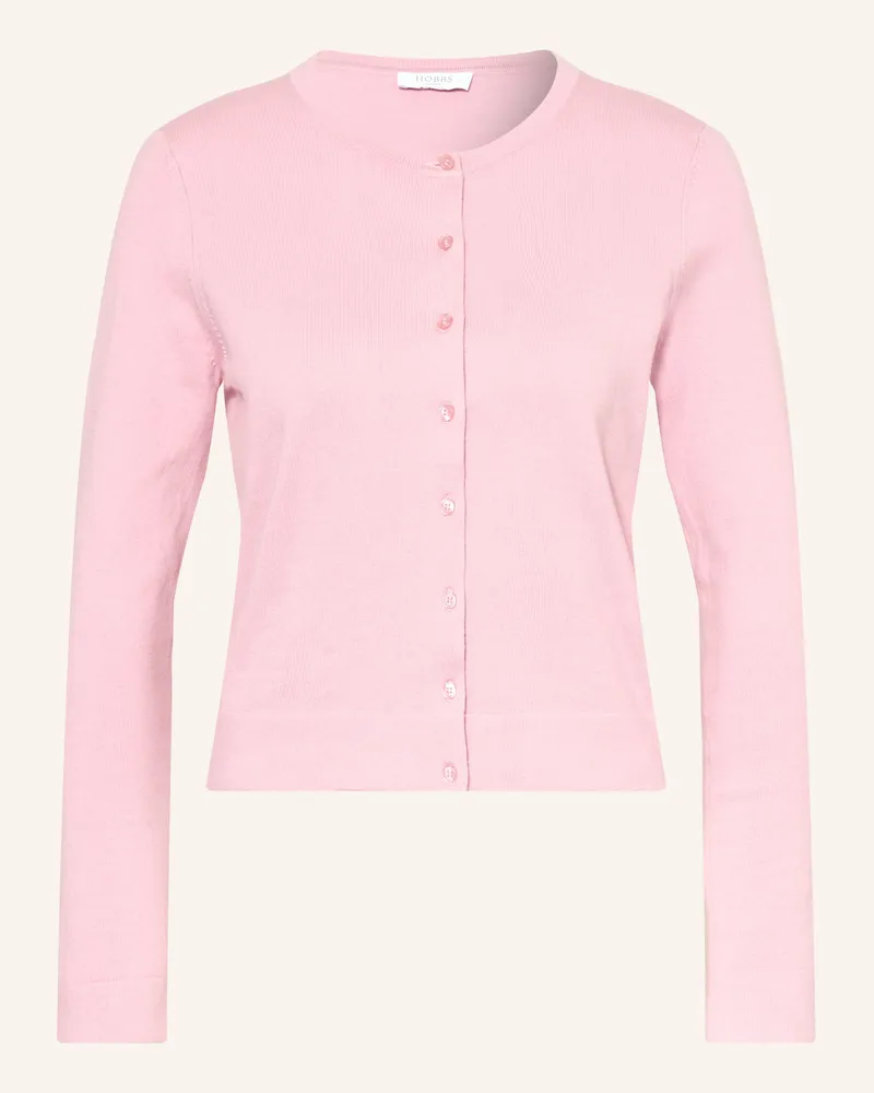 HOBBS London Strickjacke Michelle rosa Rosa