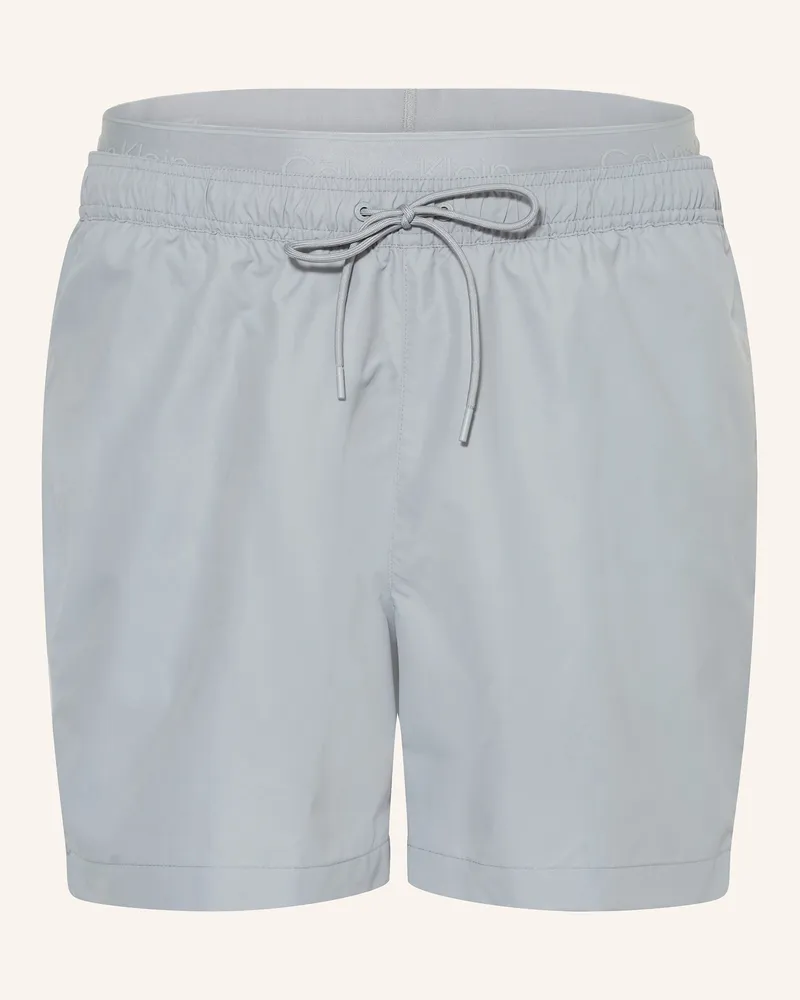 Calvin Klein Badeshorts CK META LEGACY Hellgrau