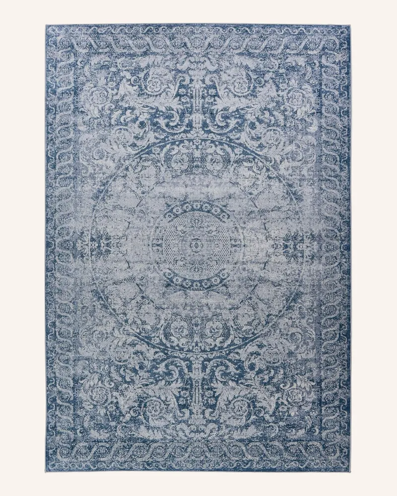 Kayoom Kurzflor Teppich PRAYER 225 Blau