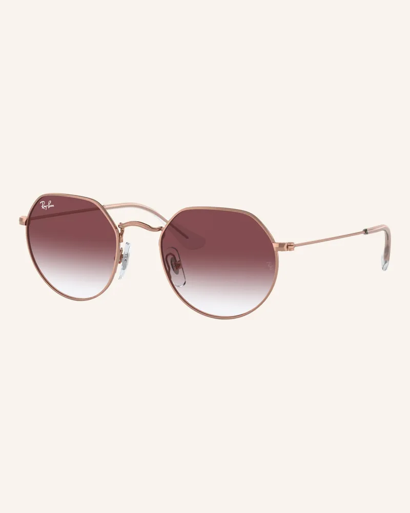 Ray Ban Sonnenbrille rj9565s gold Roségold