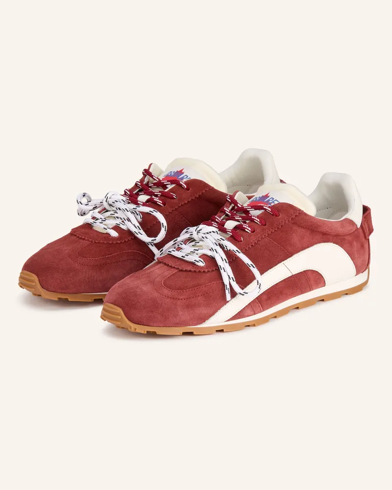 Dsquared2 Sneaker rot Dunkelrot