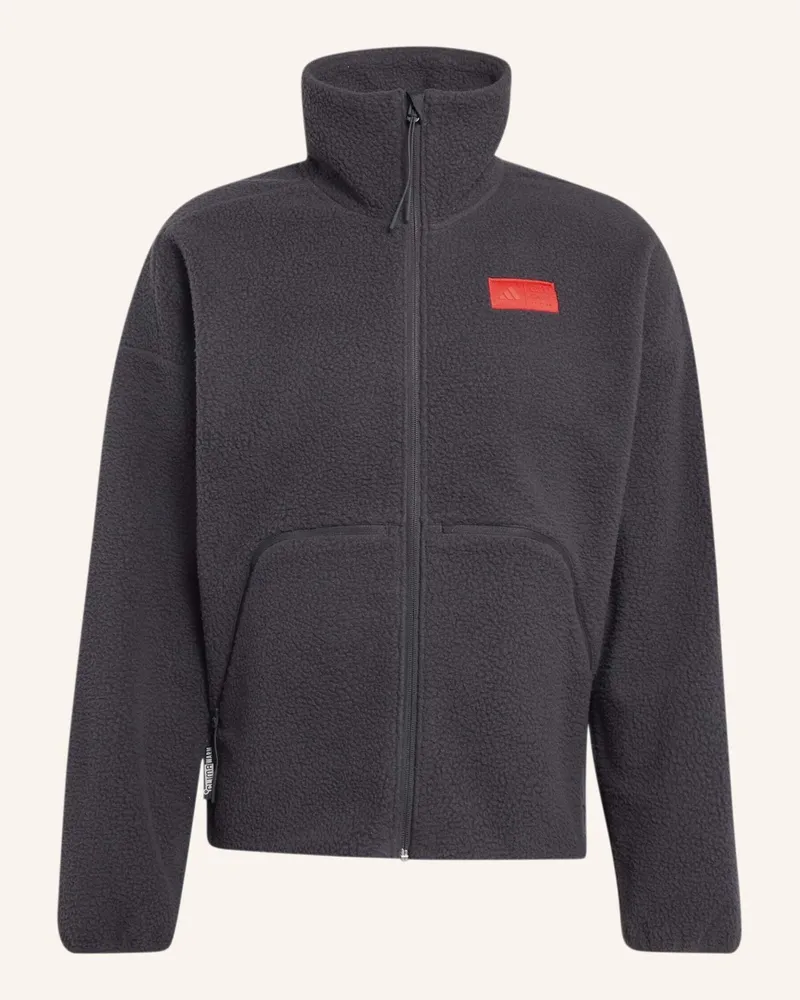 adidas Audi Formula One Team Elevated Polarfleece Jacke schwarz Schwarz