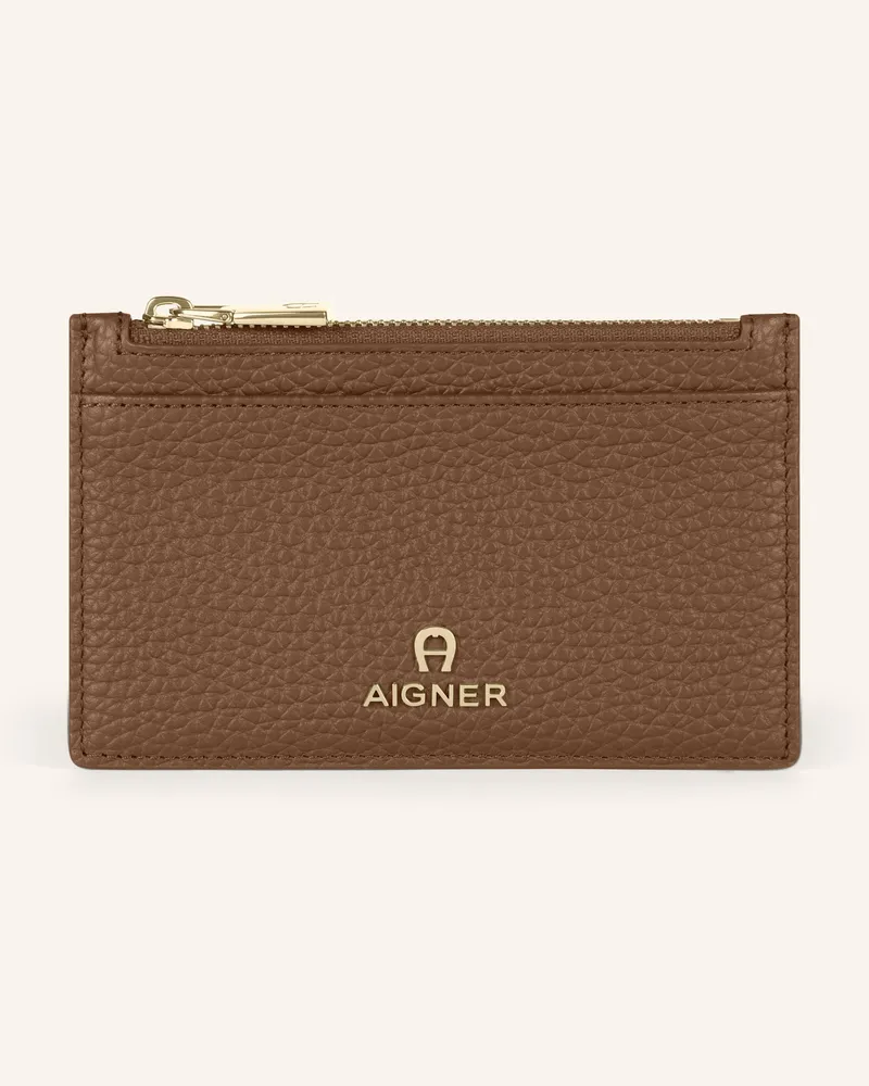 Aigner Kartenetui Ivy Mit Münzfach braun Braun