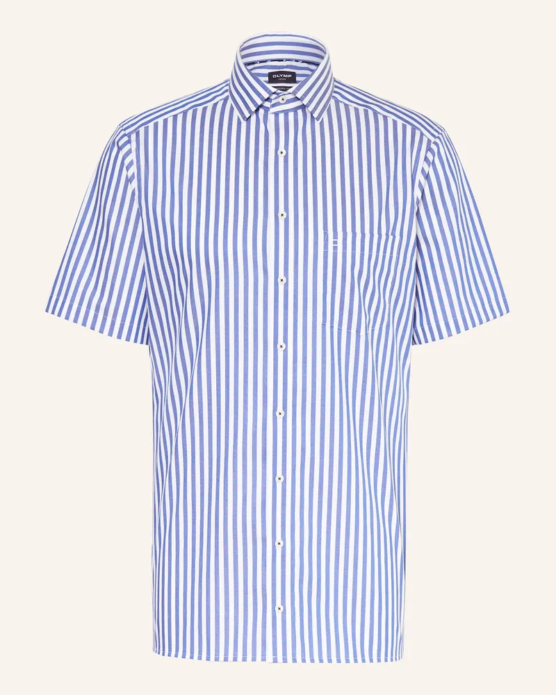 Olymp Kurzarm-Hemd Luxor modern fit Blau
