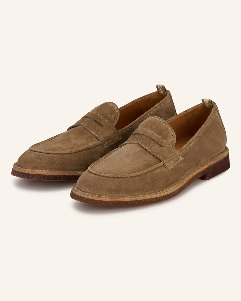Officine Creative Italia Penny-Loafer OPERA SD FLEXI/001 Taupe